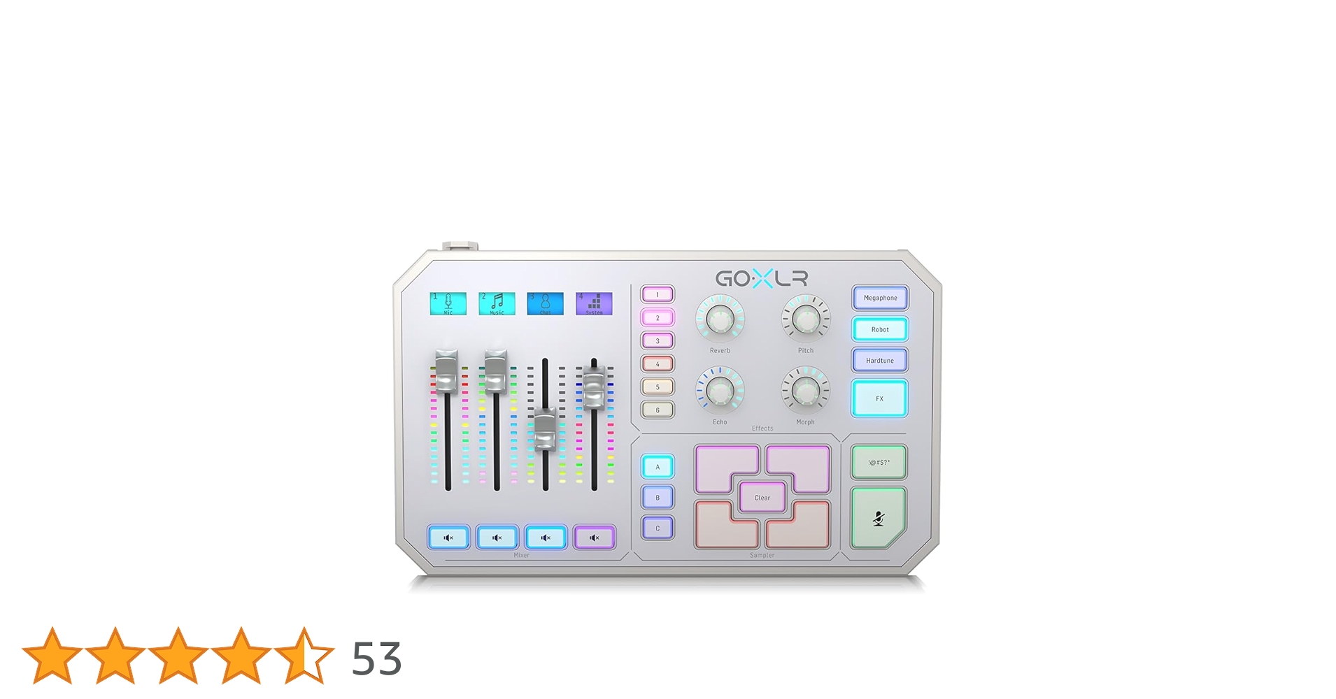 TC Helicon GoXLR-WH Revolutionary Online Broadcaster Platform with